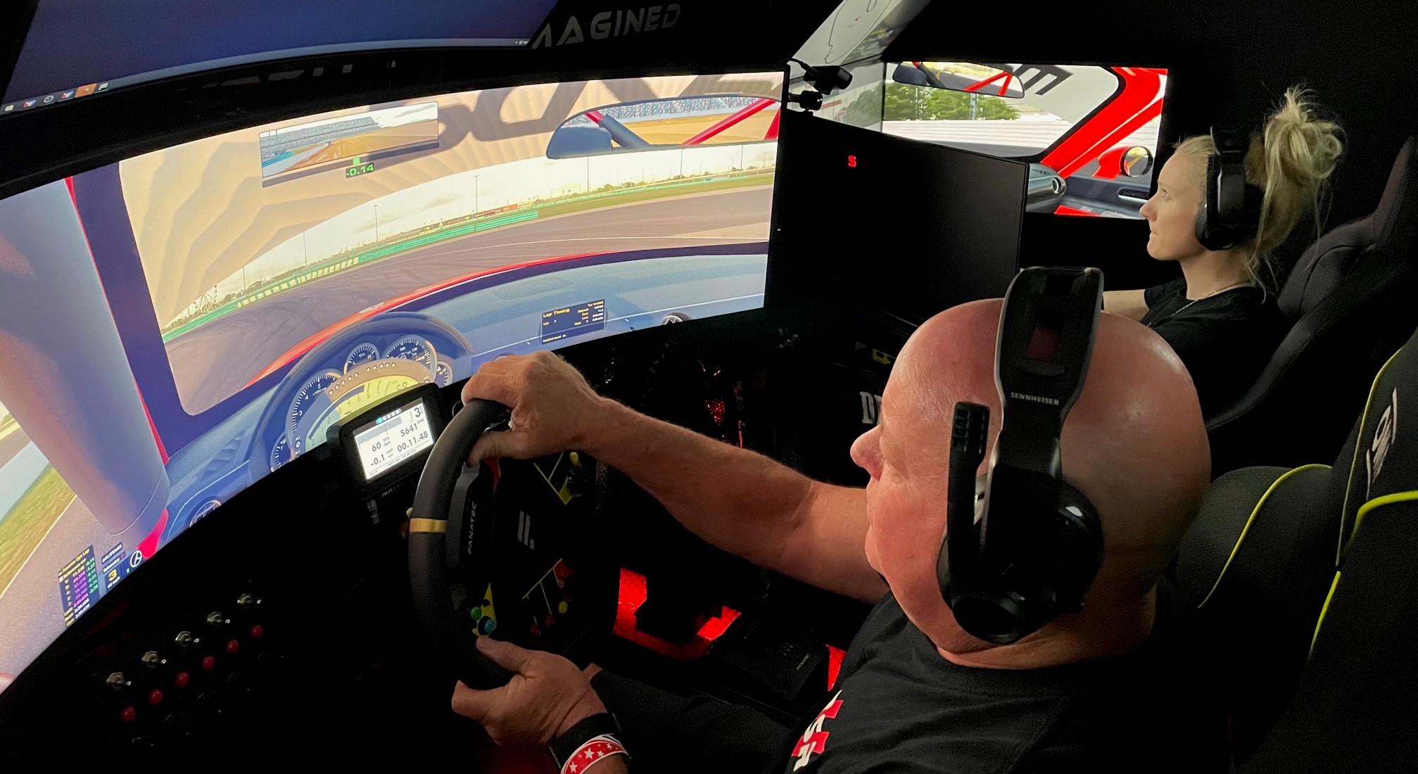 One-on-one sim racing coaching